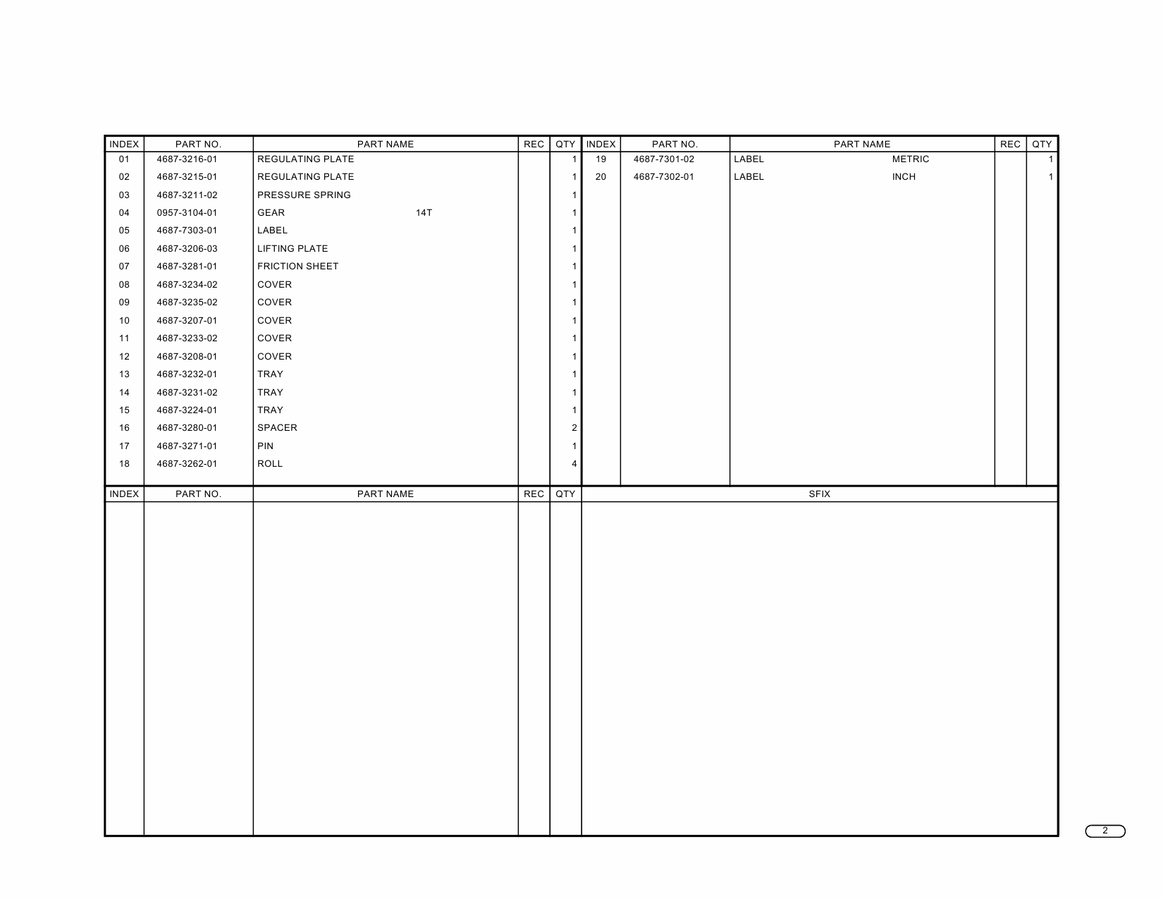 Konica-Minolta Options MB-5 Parts Manual-2